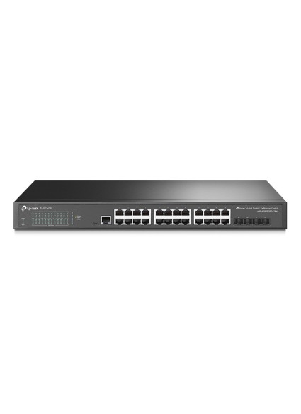 TP-LINK L2+ Managed Switch TL-SG3428X, 24-Port Gigabit, 4x SFP+, Ver.1.0