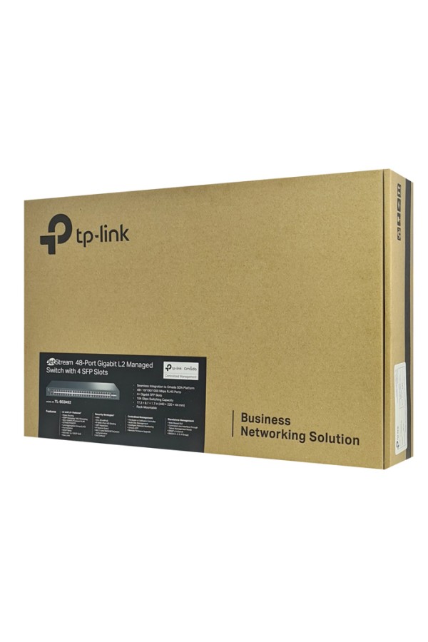 TP-LINK JetStream L2 managed switch TL-SG3452, 48-Port, 4x SFP, Ver 1.0