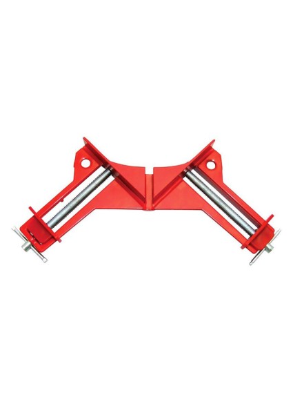 POWERTECH γωνιακός σφιγκτήρας 90° TOOL-0024, 100mm, κόκκινος