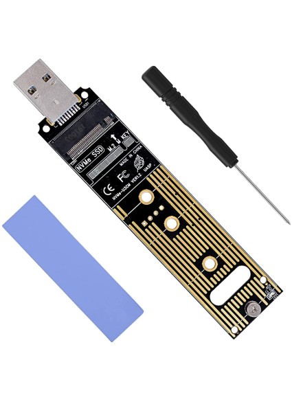 POWERTECH Converter M.2 Key M NVMe σε USB 3.1 Gen 2 TOOL-0045