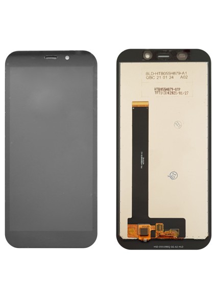 OUKITEL LCD & Touch Panel για OUKITEL WP12 Pro, μαύρη