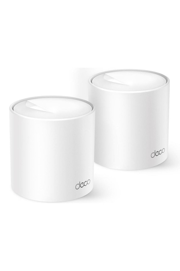 TP-LINK Deco X10 AX1500 Whole Home Mesh Wi-Fi 6 System Dual Band (2.4 & 5GHz) (DECO X10(2-PACK) (TPDECOX10-2PACK)