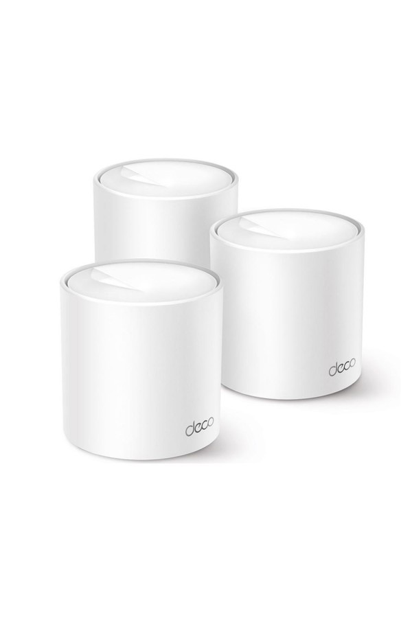 TP-LINK Deco X10 AX1500 Whole Home Mesh Wi-Fi 6 System Dual Band (2.4 & 5GHz) (DECO X10(3-PACK) (TPDECOX10-3PACK)