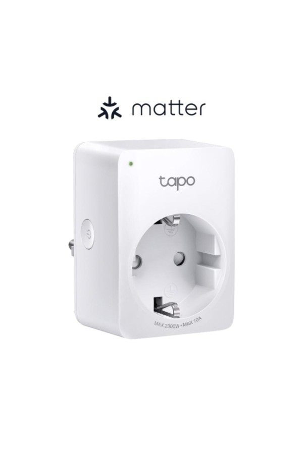 TP-LINK Mini Smart Wi-Fi Socket Matter (TAPO P100M) (TPTAPOP100M)