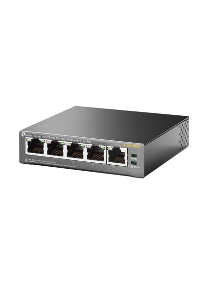 TP-LINK Switch V12 10/100 Mbps 5 Ports (TL-SF1005P) (TPTL-SF1005P)