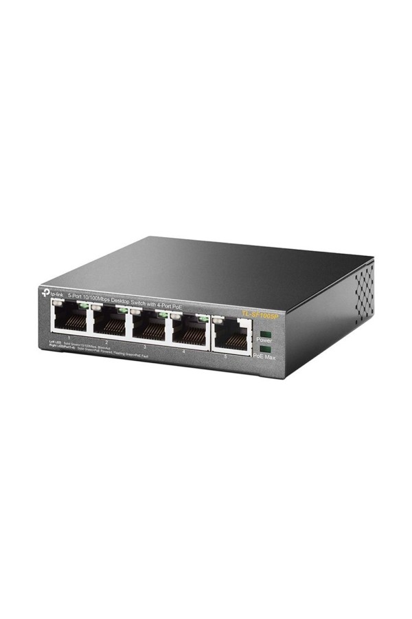 TP-LINK Switch V12 10/100 Mbps 5 Ports (TL-SF1005P) (TPTL-SF1005P)