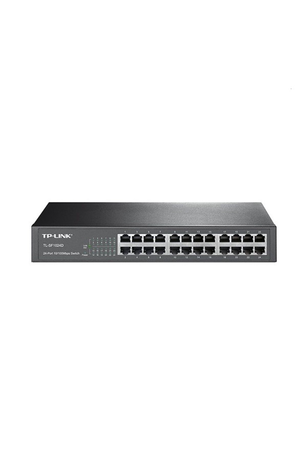 TP-LINK 24-port 10/100Mbps Desktop/Rackmount Unmanaged Switch V3  (TL-SF1024D)