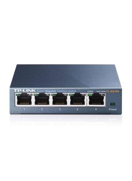 TP-LINK Switch 10/100/1000 Mbps 5 Ports V6 (TL-SG105) (TPTL-SG105)