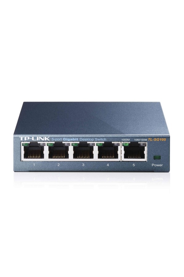 TP-LINK Switch 10/100/1000 Mbps 5 Ports V6 (TL-SG105) (TPTL-SG105)