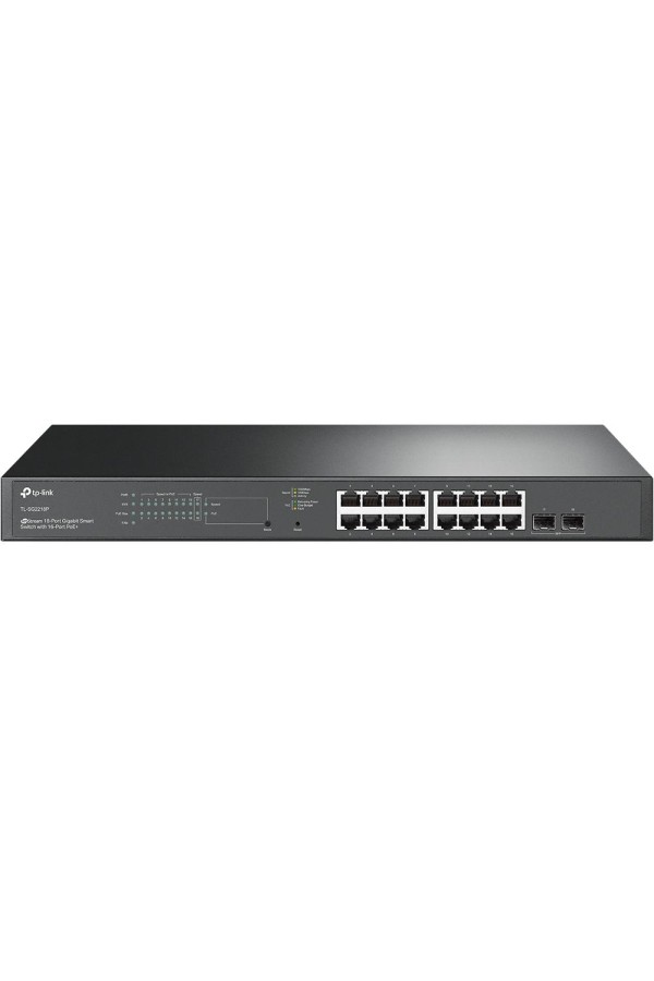 TP-Link JetStream 18-Port Gigabit Smart Switch with 16-Port PoE+  (TL-SG2218P) (TPTL-SG2218P)