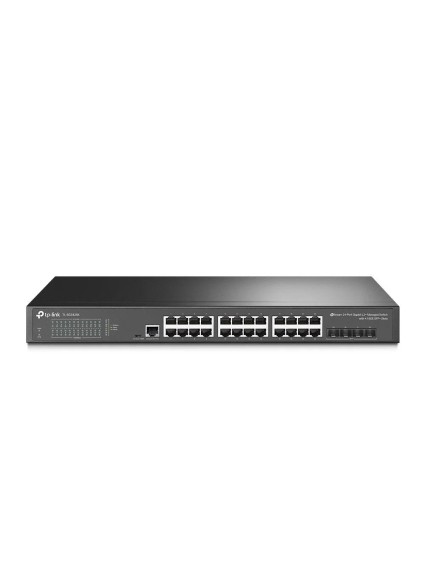 TP-Link JetStream 24-Port Gigabit L2+ Managed Switch with 4 10GE SFP+ Slots (TL-SG3428X) (TPTL-SG3428X)