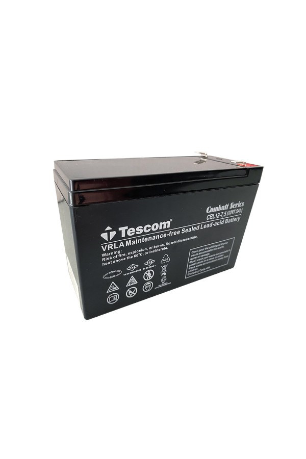 Tescom Batteries Combatt 12V 7.5AH (BAT.0367) (TSBAT0367)