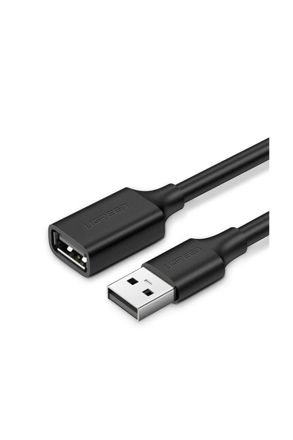 Ugreen USB 2.0 Cable USB-A male - USB-A female Μαύρο 1.5m (10315) (UGR10315)