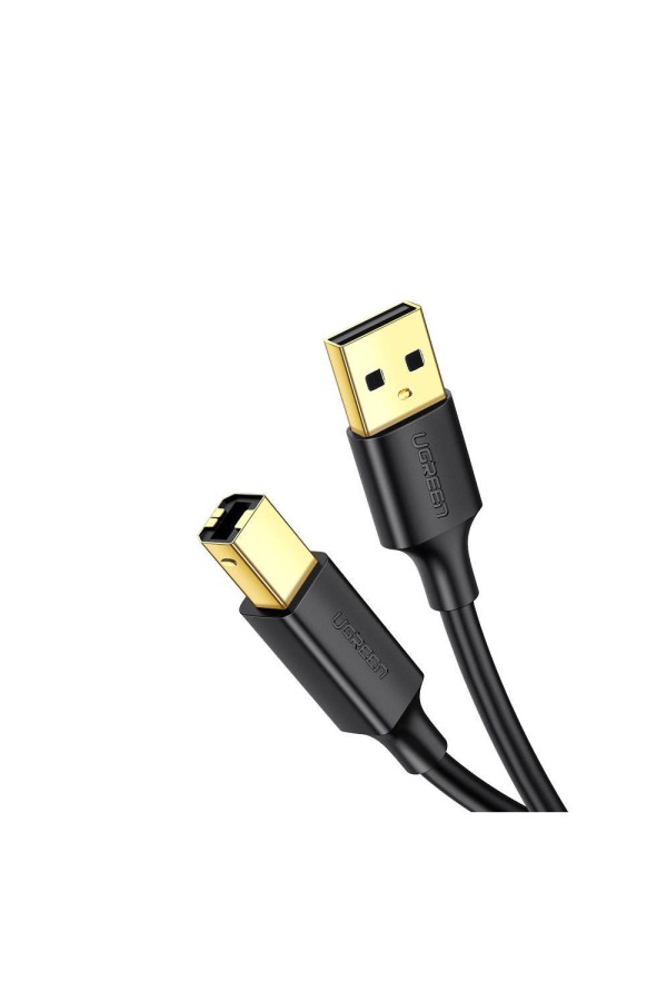 Ugreen USB 2.0 Cable USB-A male - USB-B male Μαύρο 3m (10351) (10351) (UGR10351)
