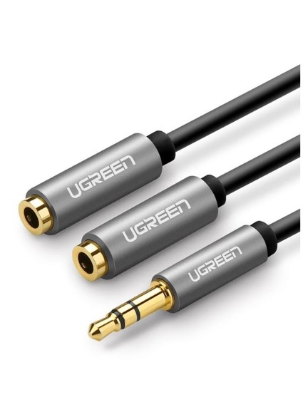 Ugreen 3.5mm Aux Stereo Audio Splitter Cable with Braid 20cm (16091) (UGR16091)