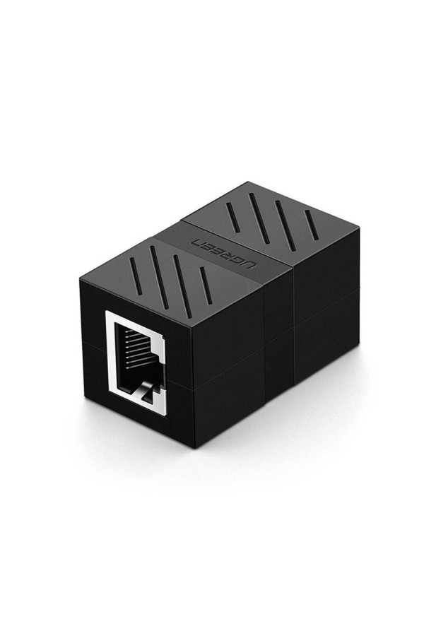 Ugreen Cat7 RJ45 Ethernet Cable Coupler Black (20390) (UGR20390)