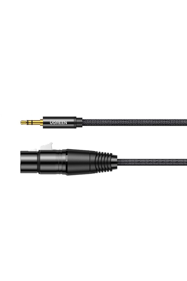 Ugreen Cable XLR female - 3.5mm male Μαύρο 1m (20763) (UGR20763)