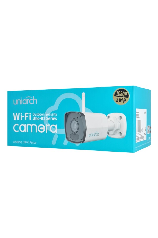 UNIARCH smart κάμερα UHO-B1R-M2F3, 2MP, WiFi, SD, IP67