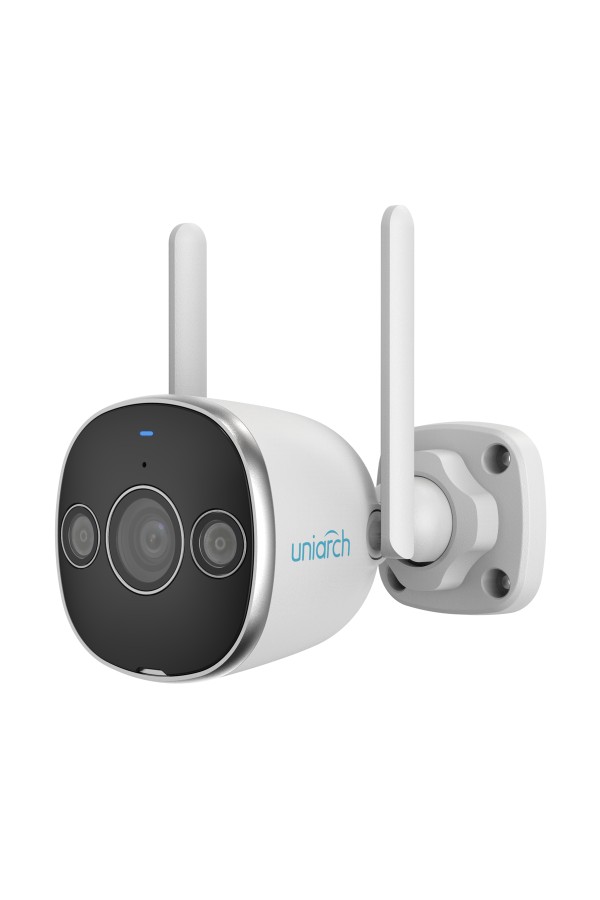 UNIARCH smart κάμερα UHO-B2D-M3F3D, 3MP, WiFi, SD, IP67