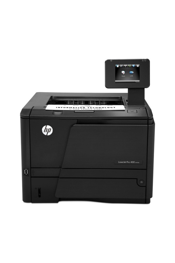 HP used Printer LaserJet Pro 400 M401dn, Mono, low toner