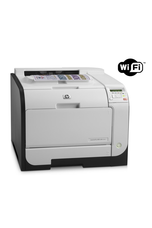 HP used Printer LaserJet M451nw, WiFi, Laser, Color, low toner