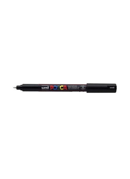 Uni-Ball Μαρκαδοροι Posca Pc-1Mr Extra Fine Black (PC1MREXFBLK) (UNIPC1MREXFBLK)