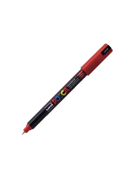 Uni-Ball Μαρκαδοροι Posca Pc-1Mr Extra Fine Red (PC1MREXFR) (UNIPC1MREXFR)