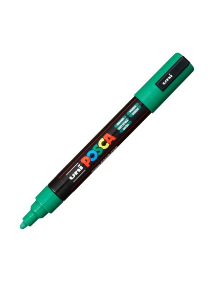 Uni-Ball Μαρκαδοροι Posca Pc-5M Medium Green (PC5MMGR) (UNIPC5MMGR)