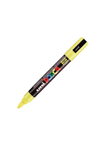 Uni-Ball Μαρκαδοροι Posca Pc-5M Medium Yellow (PC5MMY) (UNIPC5MMY)