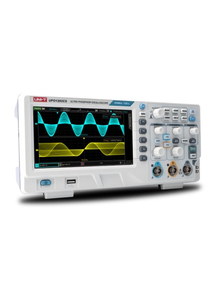 UNI-T ψηφιακός παλμογράφος πάγκου UPO1202CS, 2 καναλιών, 200MHz