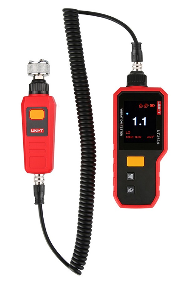 UNI-T tester κραδασμών UT312A, PEAK/RMS/P-P, 1350mAh