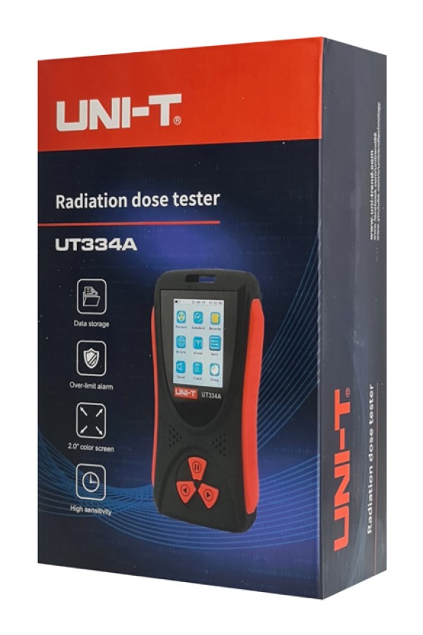 UNI-T ψηφιακός μετρητής ακτινοβολίας UT334A, για ακτίνες β/γ/Χ