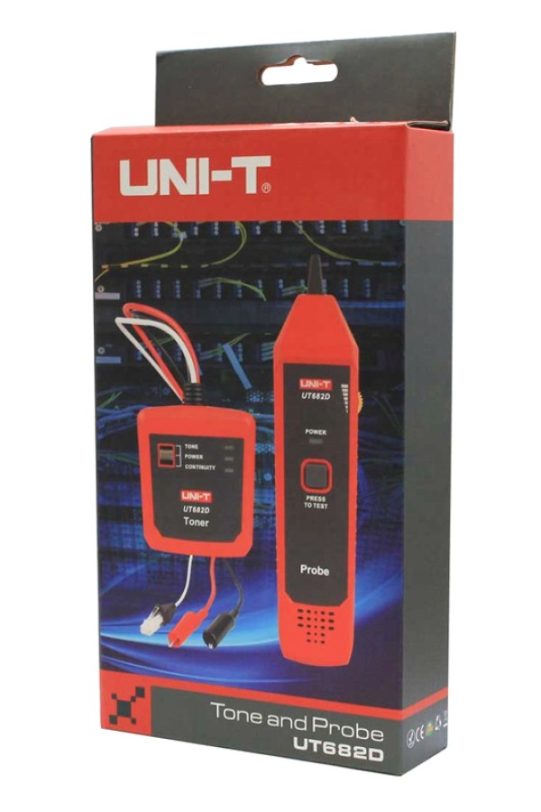 UNI-T tester καλωδίων δικτύου UT682D