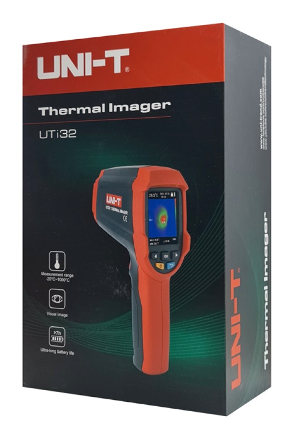 UNI-T συσκευή θερμικής απεικόνισης UTi32, -20 έως 1000 °C