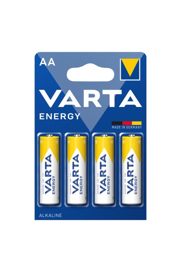 Varta Energy Αλκαλικές Μπαταρίες AA 1.5V 4τμχ (4106) (VART4106)