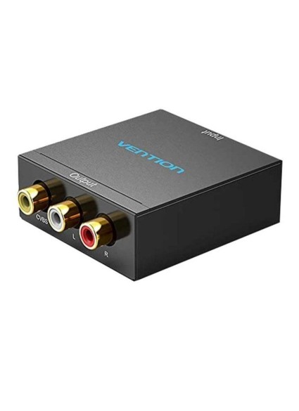 VENTION HDMI to RCA Converter Black Metal Type (AEEB0) (VENAEEB0)