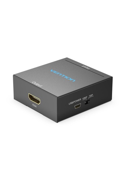 VENTION RCA to HDMI Converter Black Metal Type (AEFB0) (VENAEFB0)