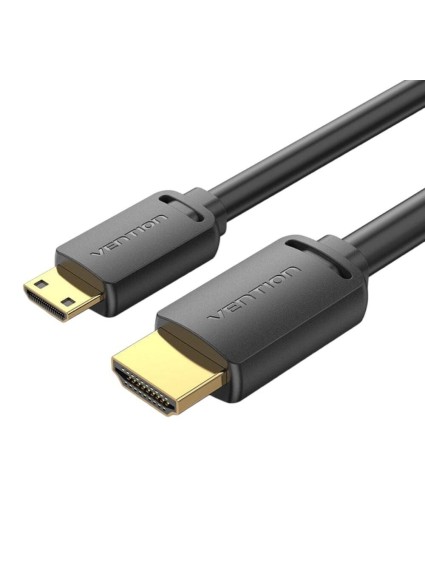 VENTION Mini HDMI to HDMI 4K HD Cable 1M Black (AGHBF) (VENAGHBF)