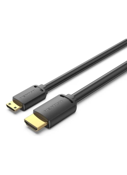 VENTION Mini HDMI to HDMI 4K HD Cable 2M Black (AGHBH) (VENAGHBH)