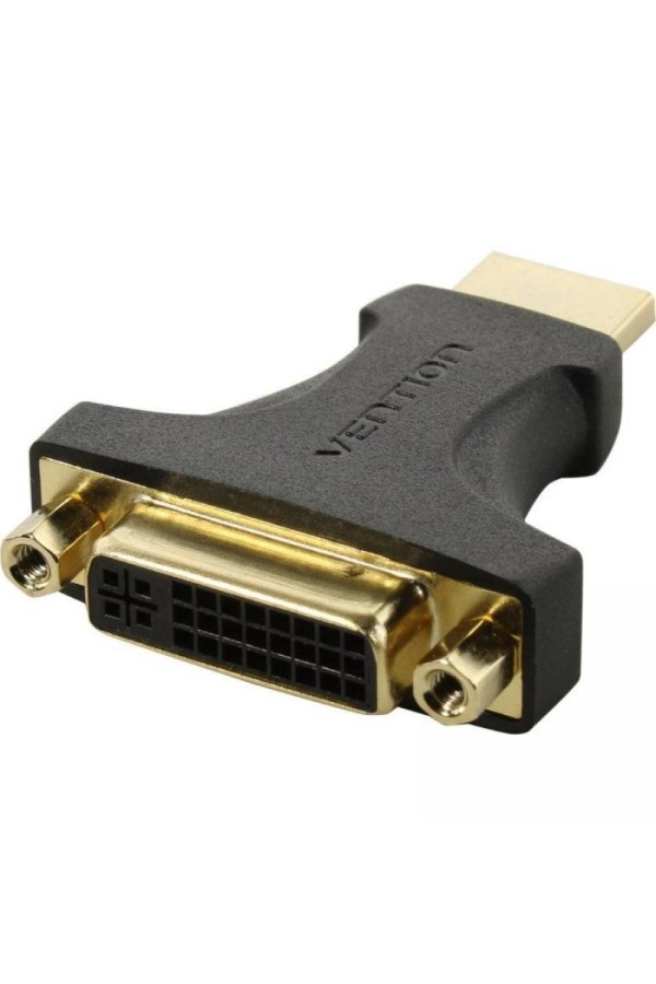 VENTION HDMI Male to DVI (24+5) Female Adapter Black (AIKB0) (VENAIKB0)
