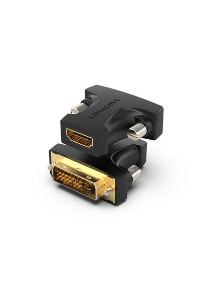 VENTION HDMI Female to DVI (24+1) Male Adapter Black (AILB0) (VENAILB0)