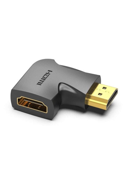 VENTION HDMI 90° Male to Female Vertical Flat Adapter Black (AIPB0) (VENAIPB0)