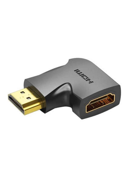 VENTION HDMI 270° Male to Female Vertical Flat Adapter Black (AIQB0) (VENAIQB0)