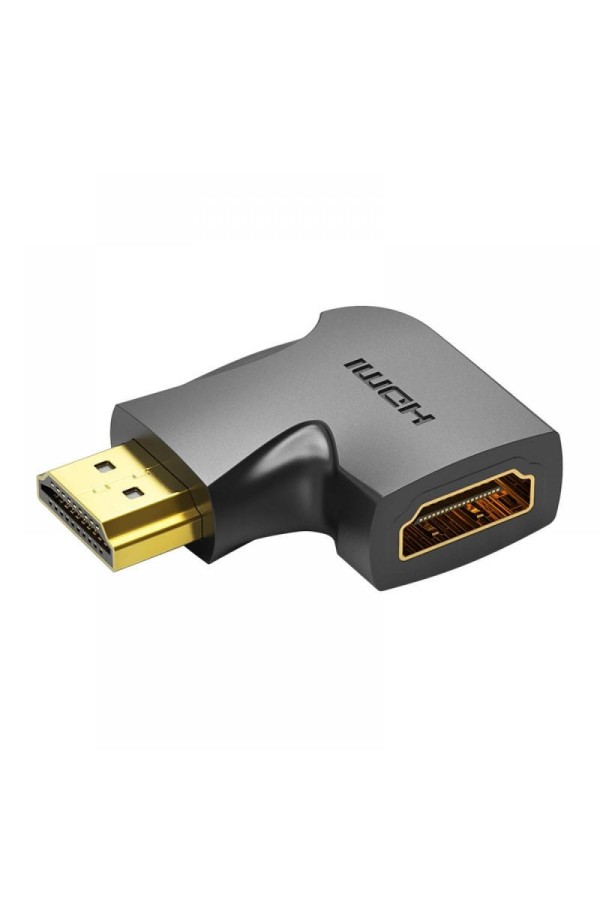 VENTION HDMI 270° Male to Female Vertical Flat Adapter Black (AIQB0) (VENAIQB0)