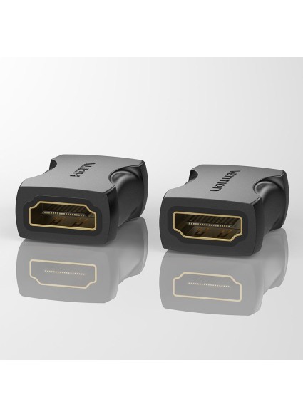 VENTION HDMI Female to Female Coupler Adapter Black (AIRB0) (VENAIRB0)