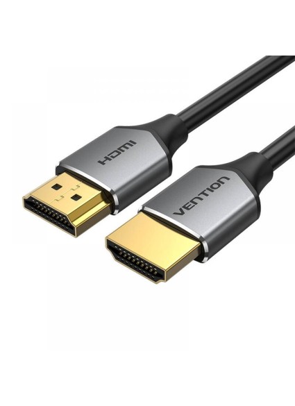 VENTION Ultra Thin HDMI Male to Male Cable 0.5M Gray Aluminum Alloy Type (ALEHD) (VENALEHD)