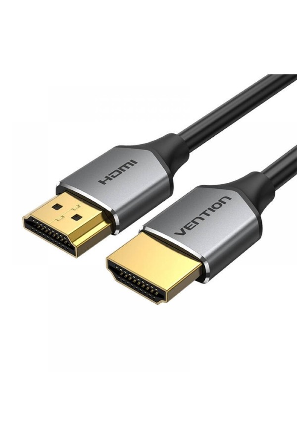 VENTION Ultra Thin HDMI Male to Male Cable 0.5M Gray Aluminum Alloy Type (ALEHD) (VENALEHD)