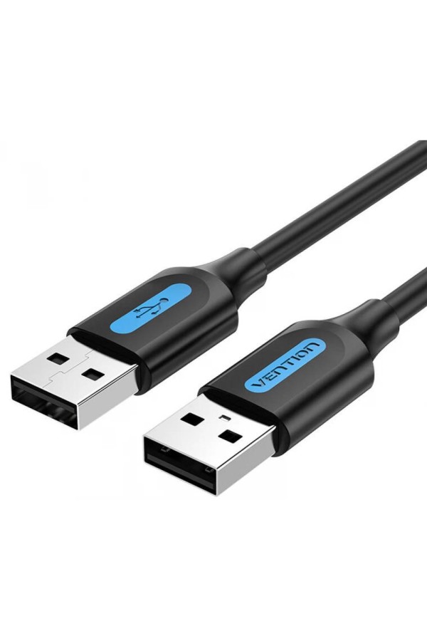 VENTION USB 2.0 A Male to A Male Cable 0.25M Black PVC Type (COJBC) (VENCOJBC)