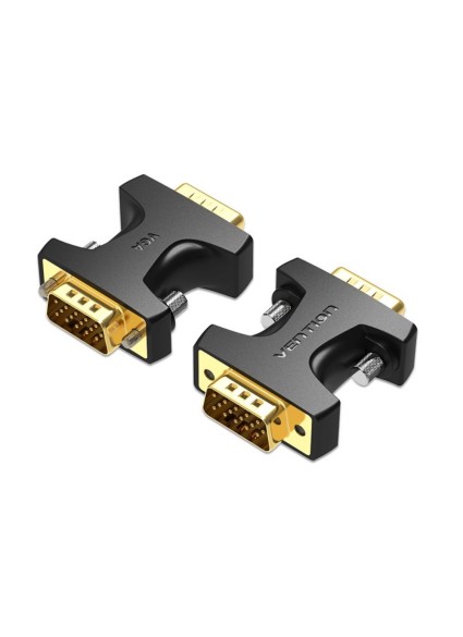 VENTION VGA Male to Male Adapter Black (DDEB0) (VENDDEB0)