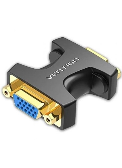 VENTION VGA Female to Female Adapter Black (DDGB0) (VENDDGB0)